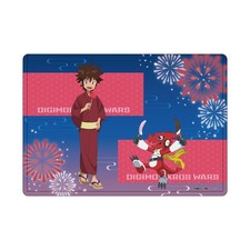 Digimon Xros Wars 02 Mikey Kudo & Shoutmon A5 Character Clear Case H222×W158mm