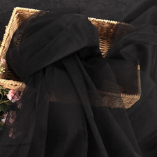 63" X 10Yards Soft Black Tulle Fabric Rolls Bolt for Tutu Tulle Skirt Wedding Ar