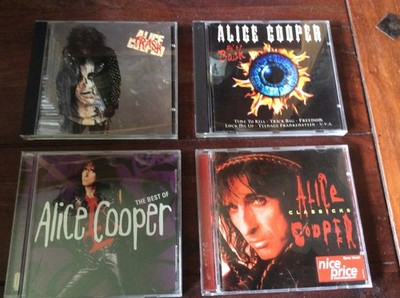 Alice Cooper [4 CD Alben] Classicks Best of Trash He's Back (Constrictor Raise)