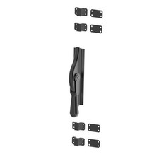 Sellon24 Stangenriegel En Acier L 235mm Verrou Pour Portail Et Clôture