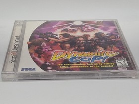 Dynamite Cop (Sega Dreamcast, 1999) Brand NEW Factory Sealed Sun Fading On Spine