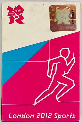 London 2012 Olympische Sportspiele Spielkarten Set Neu versiegelt Volldeck