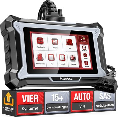 2025 ANCEL DS200 Profi KFZ OBD2 Diagnosegerät Scanner ALLE SYSTEM 15 Service DHL