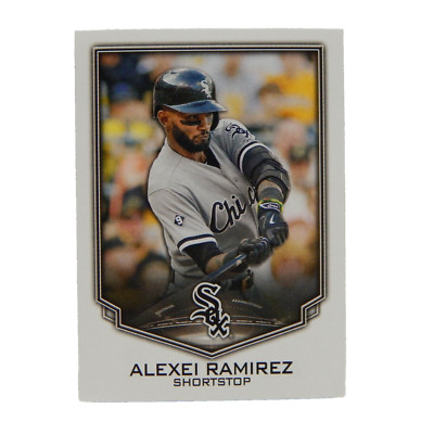 ALEXEI RAMIREZ CHICAGO WHITE SOX 2016 TOPPS BASEBALL STICKER TRADING CARD (B)