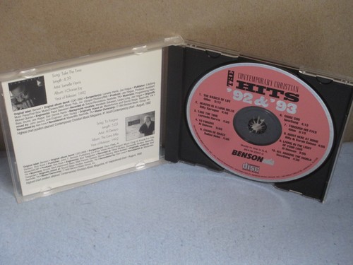 Contemporary Christian - The Hits 92 & 93 (CD - 1994 - Benson 84418 2267-2) - Picture 3 of 4