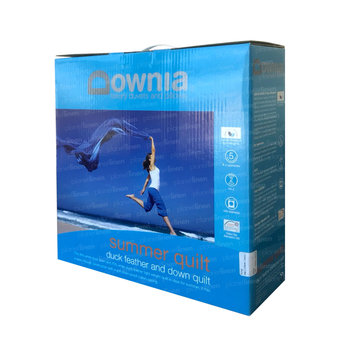 Downia Summer Lightweight 30 Duck Down & Feather Quilt DOONA DOUBLE