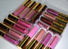 3Pc. BUXOM Mini Full - On LIP Polish 0.07fl. Oz / 2 ml. Bare Escentuals 