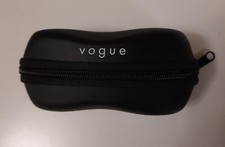 Vogue Glasses Case, Zippers, with New Cloth, Excellent Condition