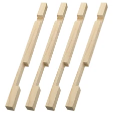 Amyhill 4 Pack Beehive Entrance Reducer 10 Frame Wooden Hive Entrance Reducer fo