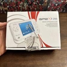 GP2X F-200 Portable - Retro Linux-based Console - Complete - Tested - Authentic