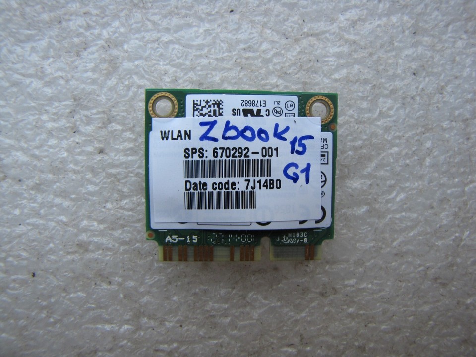 Intel Centrino Advanced-N 6235 6235ANHMW Wlan Bluetooth 4.0 Mezza Mini Card 802.11 a/b/g/n Dual-band 300 Mbps