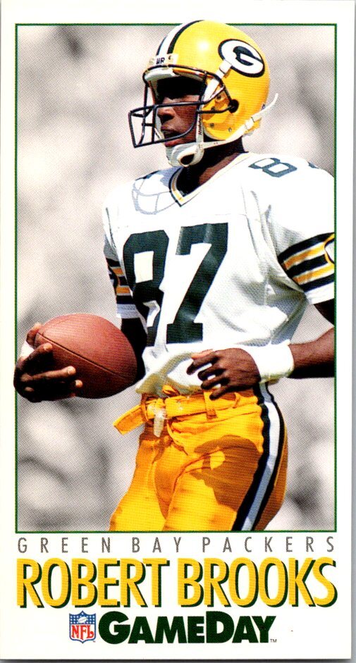 1992 GameDay #413 Robert Brooks