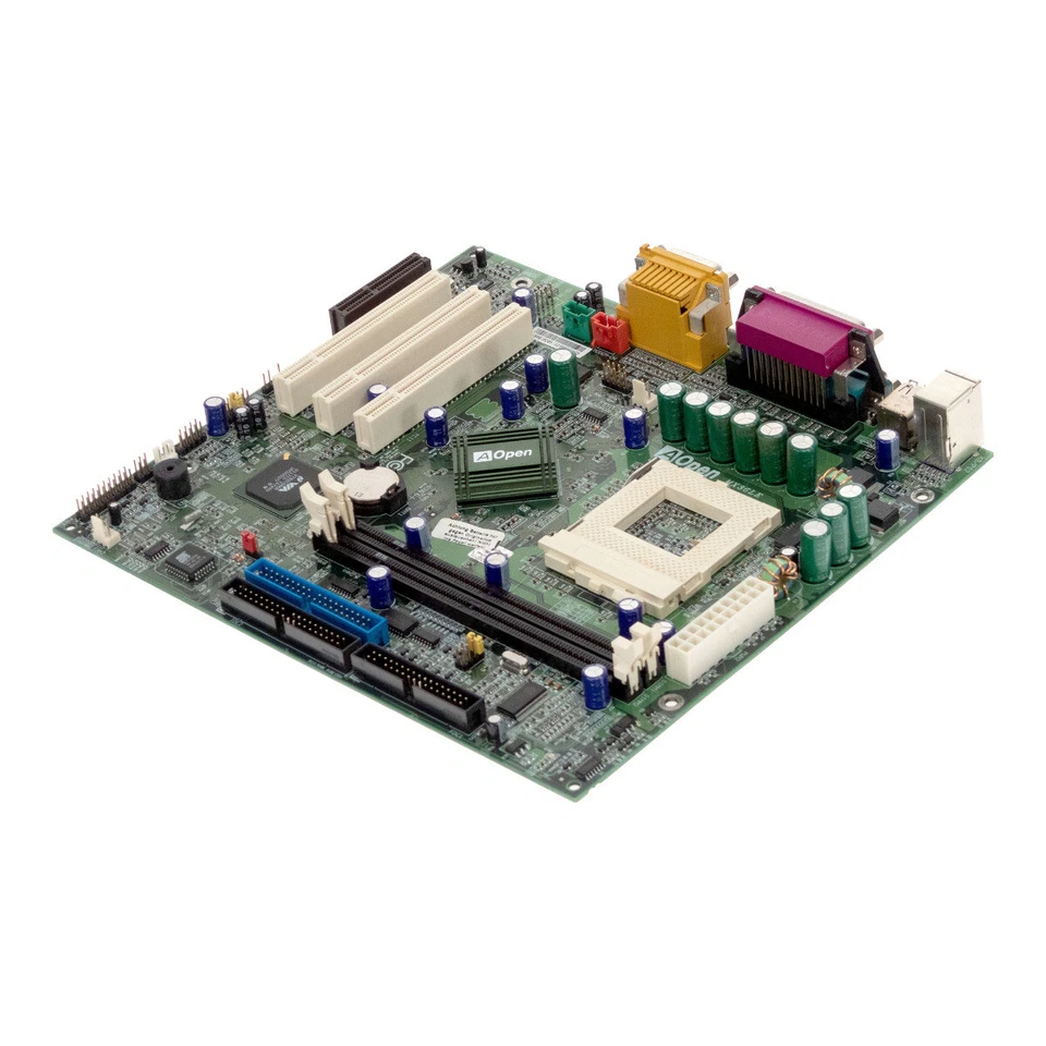 Motherboard Micro-Atx AOPEN MX36LE Socket 370 2x Sdram 3x PCI AGP Cnr - Image 3 of 3