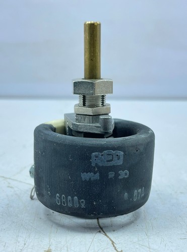 REO 20Watt 6800Ω 0.07A Wire Wound Potentiometer Rotary Linear Resistor Rheostat - Picture 2 of 13