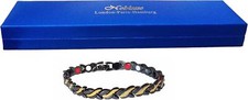 MAGNET-ARMBAND Bicolour 4 Magnete 1500 Gaus E...