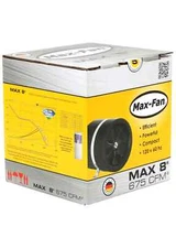 Can Fan Max Fan 8" 675 CFM Inline exhaust blower ventilation hydro Greenhouse