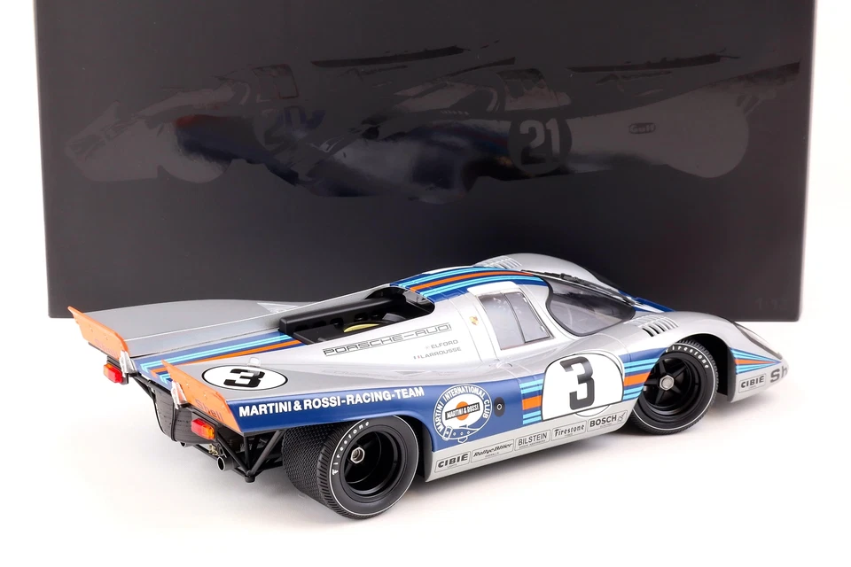 1:12 Minichamps Porsche 917K Martini & Rossi Racing Elford Winners Sebring 12h 1 - Immagine 3 di 4