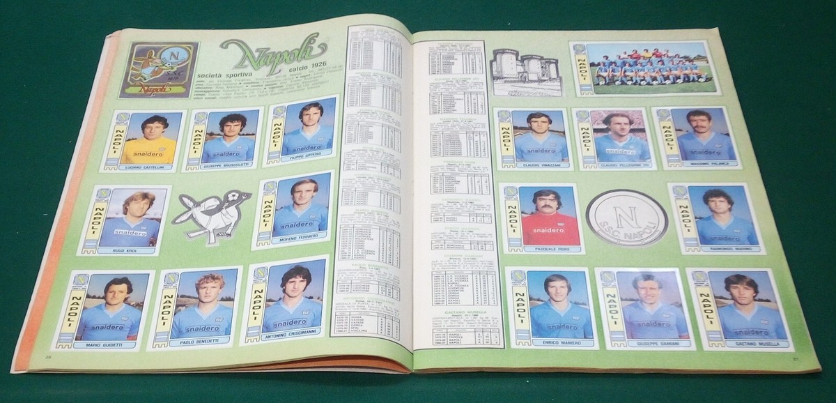 Album Panini Calciatori 1981-82 Complet - Condition Parfaite - Neuf - Collection Football