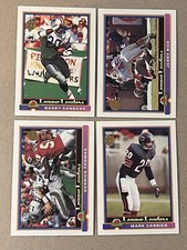 1991 Bowman Football League Leaders  Set of 11 (273-283)  Sanders,Rice, Moon MT