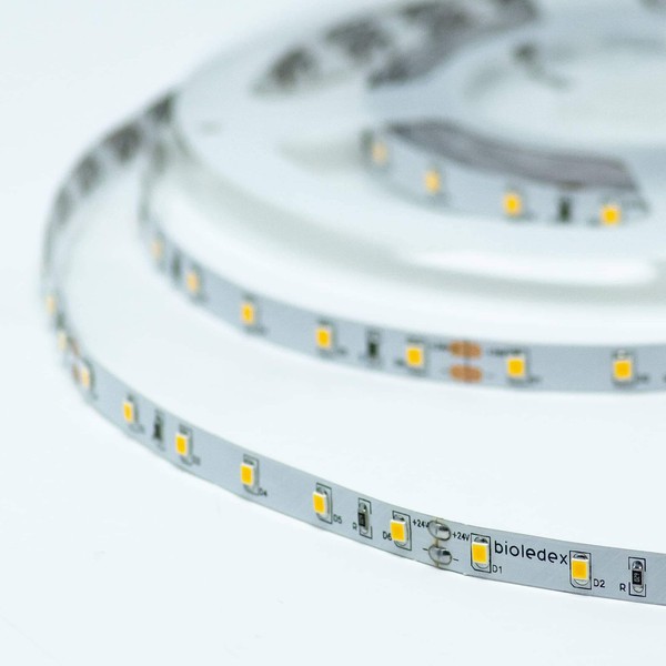 Bioledex Led Streifen 24V 12W/M 60Led/M 2700K 5M Rolle Warmweiss Flex-Led-image