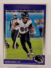 2024 PANINI SCORE ISAIAH LIKELY BASE FOOTBALL CARD RAVENS NFL donruss topps