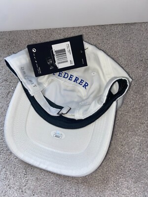 ROGER FEDERER SIGNED NIKE 18 RF HAT WIMBLEDON US OPEN LAVER CUP