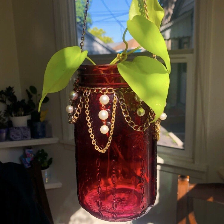 Hanging Plant Propagation Jar/Bottle/Vase - Image 2 of 3