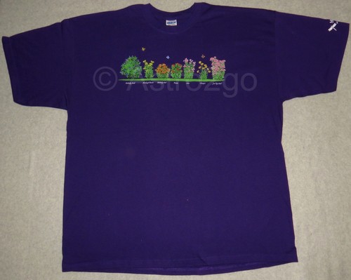 Camiseta NÉCTAR MARIPOSA-Jardín Malezas Flores Hierbas Ciencias de la Naturaleza ¡NUEVA! SOLO 2XL - Imagen 4 de 4