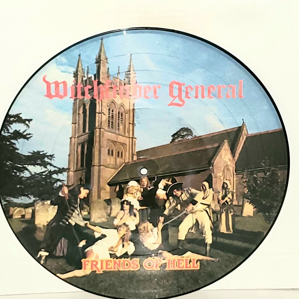 WITCHFINDER GENERAL Friends of Hell Orig 1983 UK Picture Disc VG+