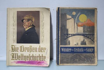 The Greats of World History, and Wonders of Technology and Nature - Scrapbook
