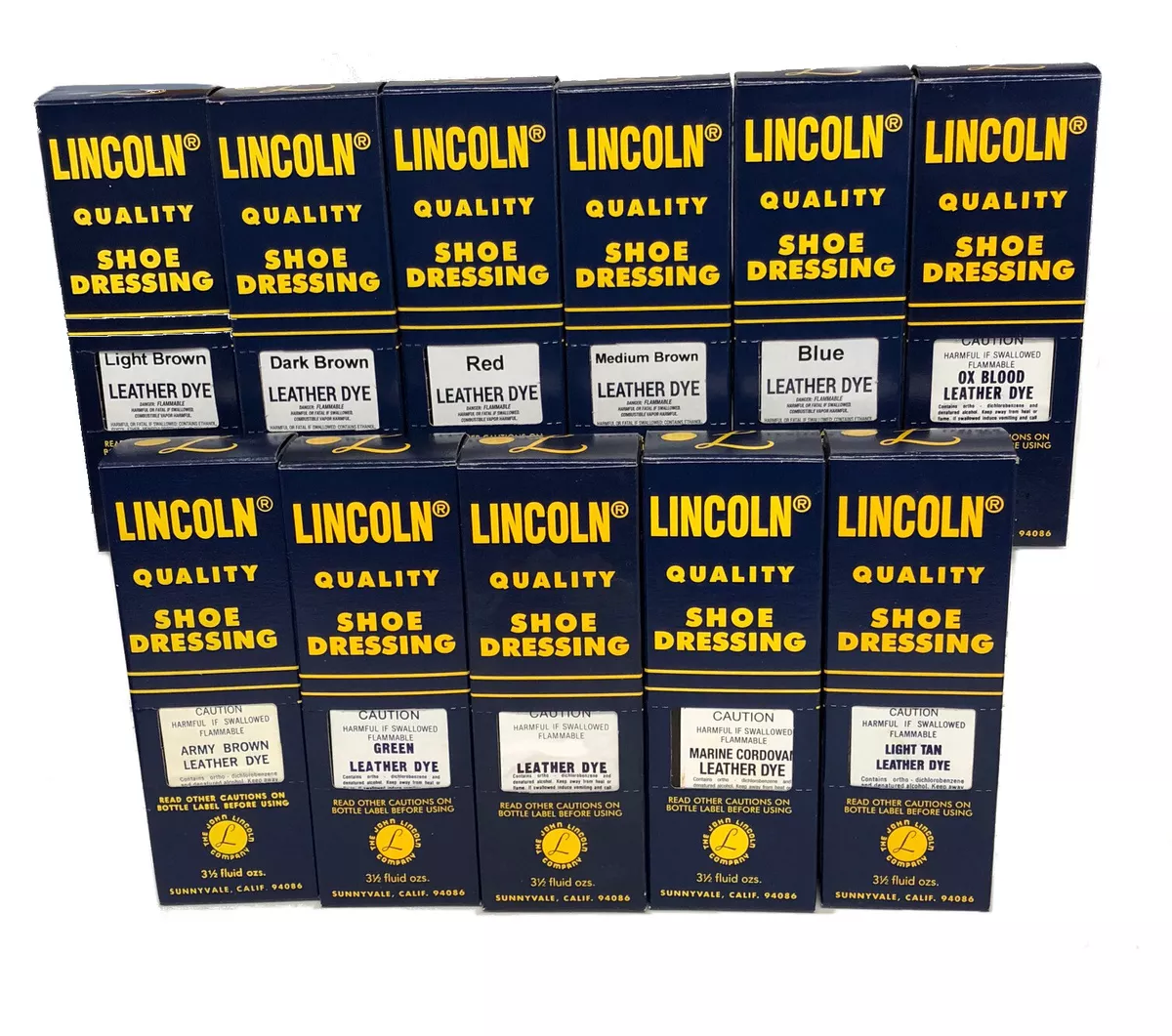 Lincoln leather dye sale