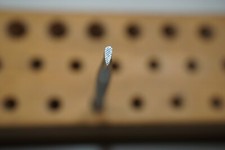 Vintage Leather Figure Carving Ultra Small Background Tool A98 Craftool USA