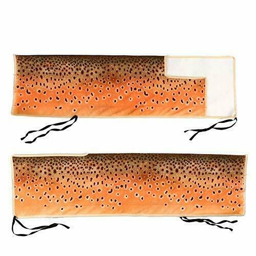 Fly Fishing Rod Sock Bag Thicken Cotton Cloth for 9ft 4pcs Fly Fishing Rod - Picture 7 of 9