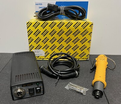 Atlas Copco EBL12 Electric Screwdriver w/ EBL Drive Power Unit & Cable, Nice Kit