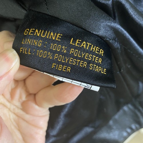 Victory Motorcycles Black Leather Fringe Sleeve 5 Front Pockets Jacket Size M - Picture 6 of 12