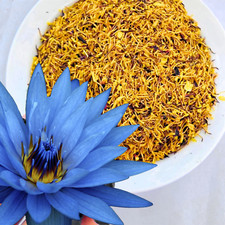Blue Lotus Flower Stamens Natural Organic Egyptian Water Lily Pollen Herbal Tea