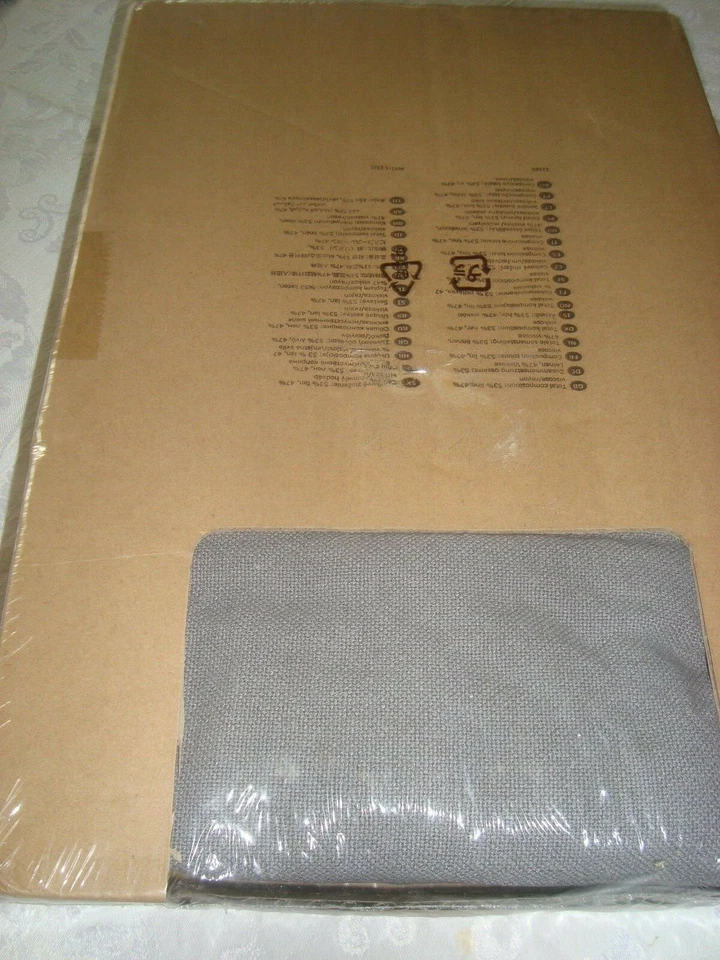 IKEA NOCKEBY Reposapiés CUBIERTA Nockeby Otomana Slipcover Gris Risana - NUEVO Foto 3 de 4