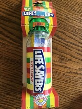 Vintage LifeSavers Candy Baby Bottle 8oz RARE 1994 Munchkin NEW Green cap