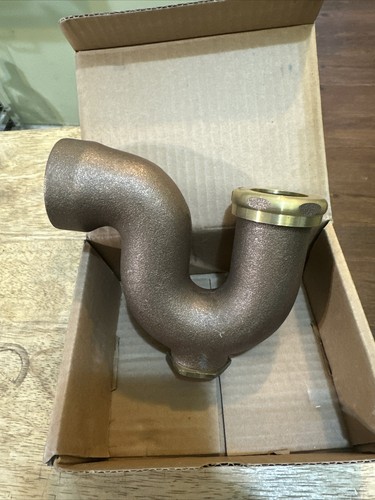 Aqua-plumb Cast Brass Ny Reg Trap 1-1/2” X 1-1/4” 2936010 - 第 1/4 張圖片