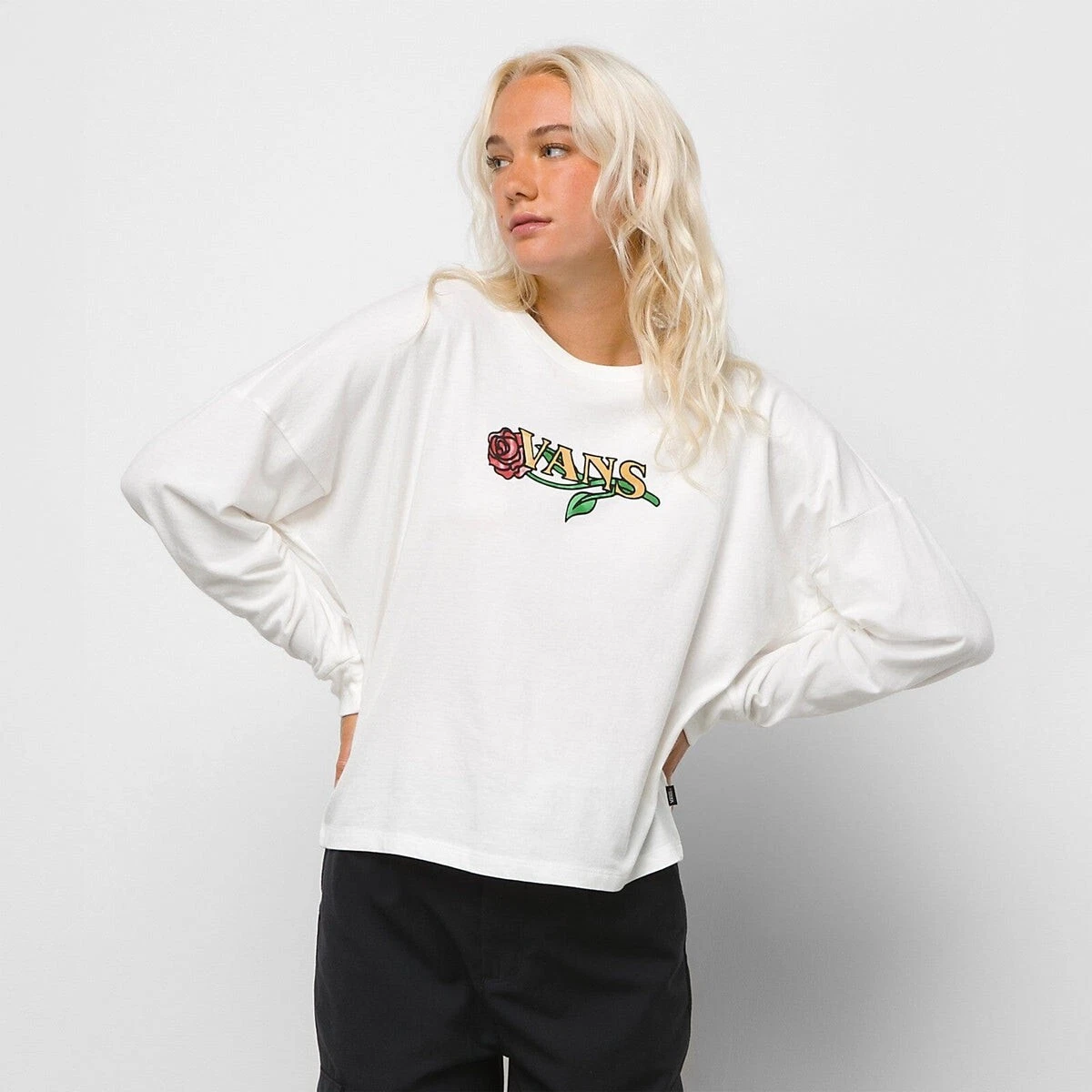 Vans women's long sleeve shirt hotsell