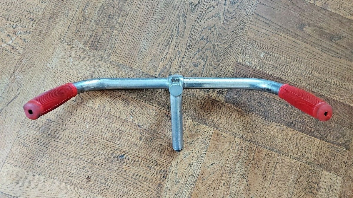 Guidon Plat Acier Pour Vélo Porteur Ancien/vintage - Flat Handlebar Old Bike