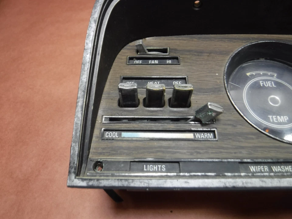 Cuadro de instrumentos velocímetro Jeep Wagoneer SJ J10 Cherokee 73-85 envío gratuito Foto 4 de 4