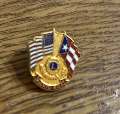 Lions International California Governor Derek ledda, Pin 1-1/4''