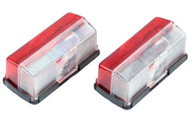 2 x Jokon Umrissleuchte Begrenzugsleuchte Positionsleuchte rot weiss SPL07