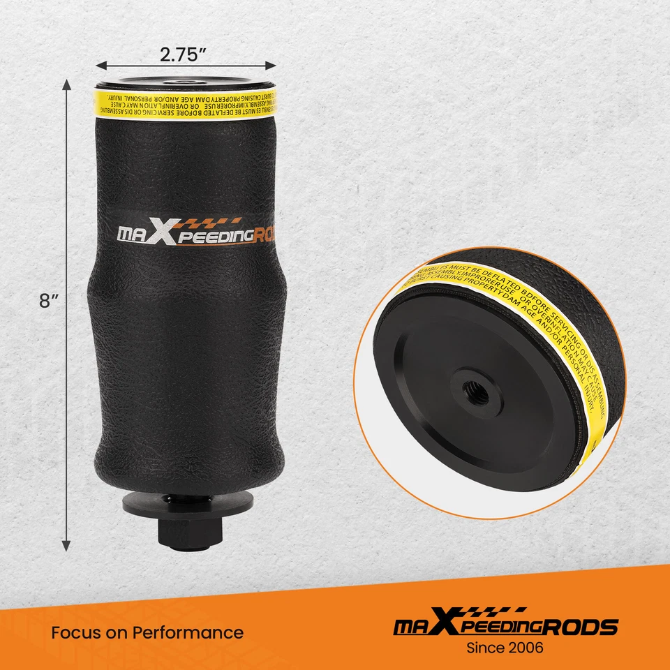 Cab Air Suspension Spring Bags Pair for Peterbilt 379 W02-358-7036 29-03200 - Image 4 of 4