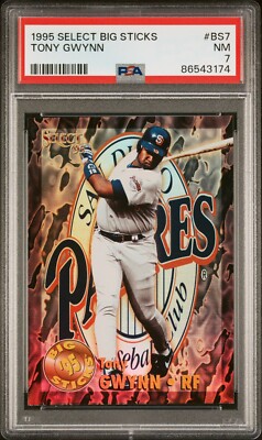 1995 Select Big Sticks #BS7 Tony Gwynn | PSA 7 | San Diego Padres HOF