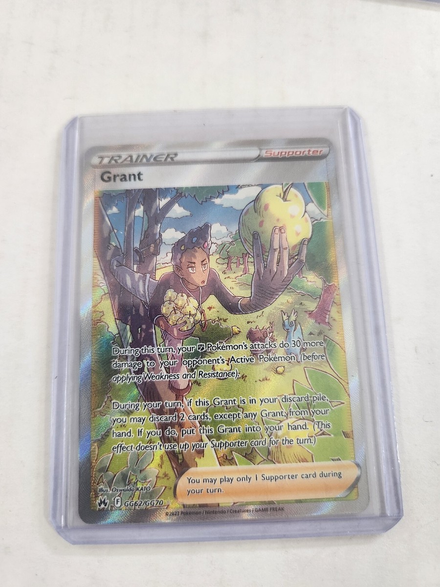Grant Trainer GG62/GG70 Crown Zenith Full Art Rare Pokmon TCG Card | eBay