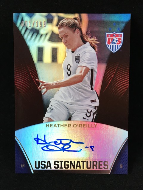 Heather O'Reilly 2015 Panini USA Soccer Team Set SIGNATURES Auto /199 USWNT US A