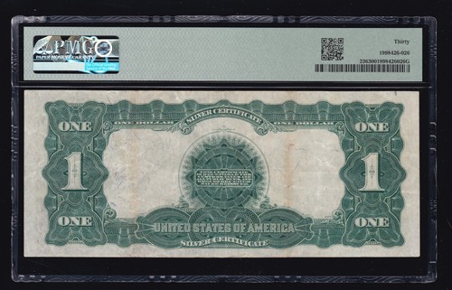 US 1899 $1 Silver Certificate Speelman/White FR 236 PMG 30 (588) 1 of 3 CONSEC - Picture 2 of 2