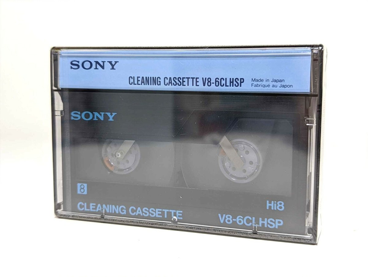 SONYのHi8/8ミリビデオクリーニングカセット/V8-6CLHSP(未使用品